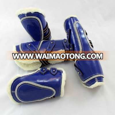 Cheap price and good quality HORSE TENDON Boots kids horse riding boots INDIA manufacturer